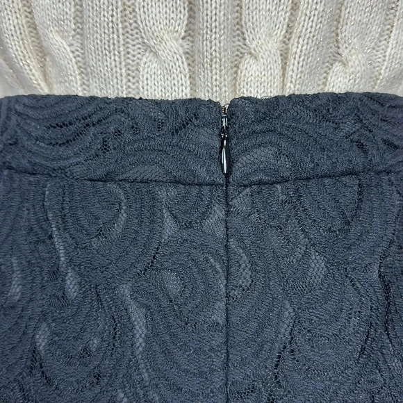 NWOT Lord & Taylor  lace covered pencil skirt - Picture 3 of 8